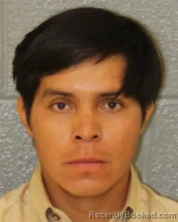 Mugshot of Carlos Daniel Hernandez-Hernandez booked in Mecklenburg County, North Carolina on August 23, 2026