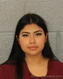 Mugshot of Valeria Alessandra Cortez-Beltron booked in Mecklenburg County, North Carolina on August 23, 2026