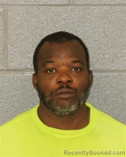 Mugshot of Russell Deandre Adams booked in Mecklenburg County, North Carolina on August 23, 2026