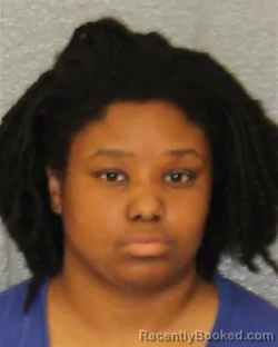 Mugshot of Arianna Dominque White booked in Mecklenburg County, North Carolina on August 24, 2026