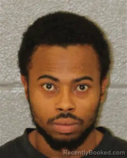 Mugshot of Damontre Raquan Harris booked in Mecklenburg County, North Carolina on August 24, 2026