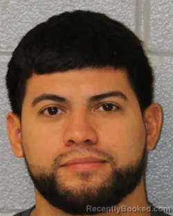 Mugshot of Eric Anthony Vega booked in Mecklenburg County, North Carolina on August 25, 2026