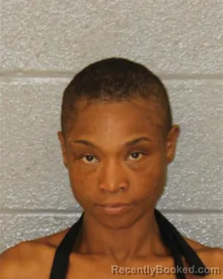 Mugshot of Meleesa Anais Coleman booked in Mecklenburg County, North Carolina on August 25, 2026