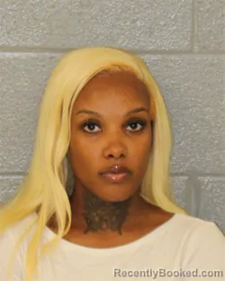 Mugshot of Jewel Shainae Cousar booked in Mecklenburg County, North Carolina on August 25, 2026