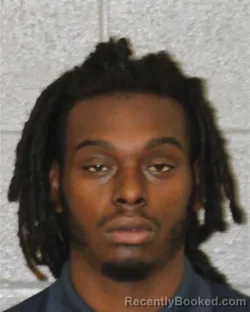 Mugshot of Antonio Shyhiem Johnson booked in Mecklenburg County, North Carolina on August 26, 2026