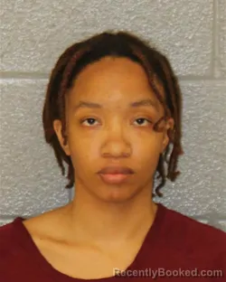 Mugshot of Ziya Marshae Foster booked in Mecklenburg County, North Carolina on August 27, 2026