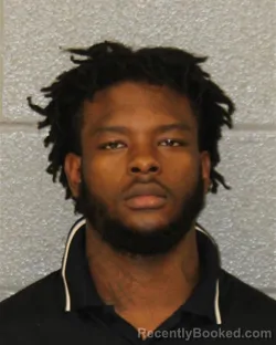 Mugshot of Da'ravious Marquez Frazier booked in Mecklenburg County, North Carolina on August 27, 2026