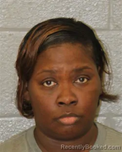 Mugshot of Sharika Lashae Johnson booked in Mecklenburg County, North Carolina on August 28, 2026