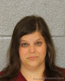 Mugshot of Christine Sue Calabria booked in Mecklenburg County, North Carolina on August 29, 2026
