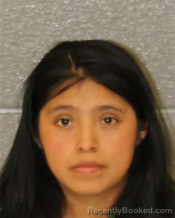 Mugshot of Sandra Miranda Lopez booked in Mecklenburg County, North Carolina on August 29, 2026
