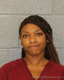 Mugshot of Mariya Davis booked in Mecklenburg County, North Carolina on August 29, 2026