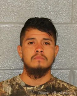Mugshot of David Aguirre Hilario booked in Mecklenburg County, North Carolina on August 31, 2026