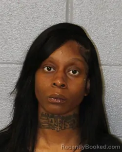 Mugshot of Breanna Tanasha Harris booked in Mecklenburg County, North Carolina on August 31, 2026