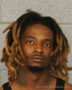 Mugshot of Da'mazio Xavier Rushing booked in Mecklenburg County, North Carolina on August 31, 2026