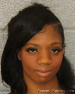 Mugshot of Saniyah Lazaria Harbin booked in Mecklenburg County, North Carolina on September 17, 2026