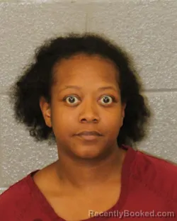 Mugshot of Jazzmin Patrese Johnson booked in Mecklenburg County, North Carolina on September 29, 2026