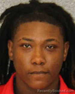 Mugshot of Amia Symone Huey booked in Mecklenburg County, North Carolina on September 29, 2026