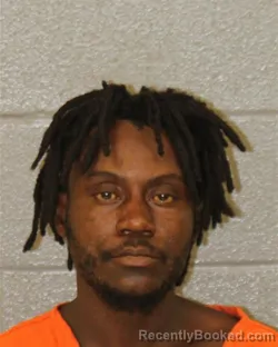 Mugshot of Darrious Cortez Carter booked in Mecklenburg County, North Carolina on September 30, 2026