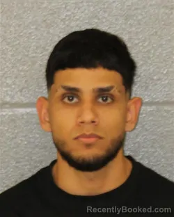 Mugshot of Luis Rincon-Santiago booked in Mecklenburg County, North Carolina on October 3, 2026