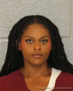 Mugshot of Takeah El'yanni Adams booked in Mecklenburg County, North Carolina on October 3, 2026