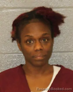Mugshot of Vivian Sade Simmons booked in Mecklenburg County, North Carolina on October 3, 2026