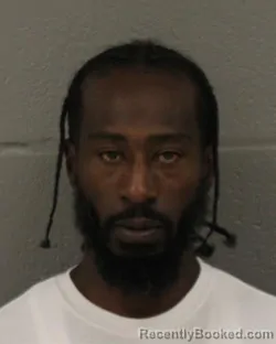 Mugshot of Darrius Lavon Harris booked in Mecklenburg County, North Carolina on October 4, 2026