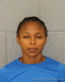 Mugshot of Terrakya Davis booked in Mecklenburg County, North Carolina on October 5, 2026