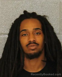 Mugshot of Zayquan Tavares Clark booked in Mecklenburg County, North Carolina on October 6, 2026