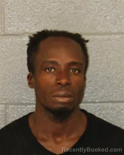 Mugshot of Derek Niiayi Ankrah booked in Mecklenburg County, North Carolina on October 7, 2026
