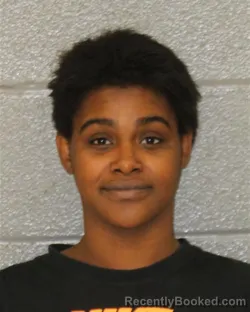Mugshot of Nakiyah Onjala Weeks booked in Mecklenburg County, North Carolina on October 7, 2026