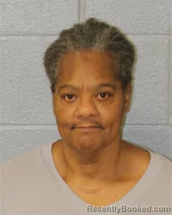 Mugshot of Angela Simmons booked in Mecklenburg County, North Carolina on October 7, 2026