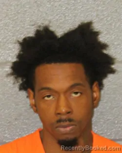 Mugshot of Jamere Robert Edwards booked in Mecklenburg County, North Carolina on October 7, 2026