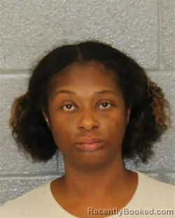 Mugshot of Ashley Monique Armstrong booked in Mecklenburg County, North Carolina on October 8, 2026