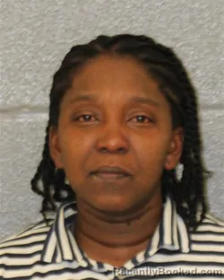 Mugshot of Varisia Patrice Raffington booked in Mecklenburg County, North Carolina on October 7, 2026