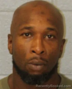 Mugshot of Harvey Ricardo Pierre booked in Mecklenburg County, North Carolina on October 8, 2026