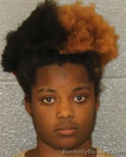 Mugshot of Tyeishea Lynn Crawford booked in Mecklenburg County, North Carolina on October 8, 2026