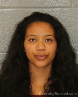 Mugshot of Amea Lenay Ramos-Landrum-Shobe booked in Mecklenburg County, North Carolina on October 8, 2026