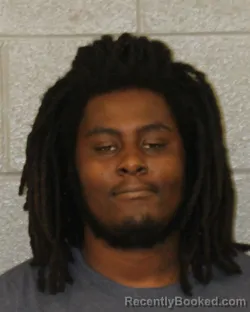 Mugshot of Zyeir Almonds booked in Mecklenburg County, North Carolina on October 8, 2026