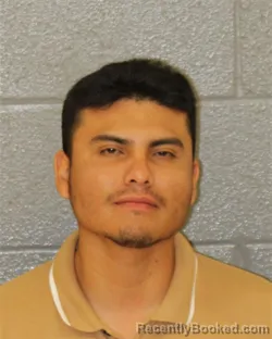 Mugshot of Brandon Montoya booked in Mecklenburg County, North Carolina on October 9, 2026