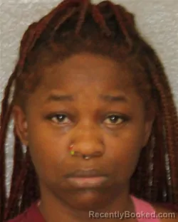 Mugshot of Trenity Anastaysia Harrell-Talley booked in Mecklenburg County, North Carolina on October 9, 2026