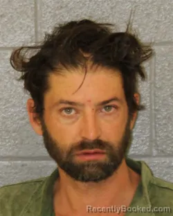 Mugshot of Joseph Patrick Andrews booked in Mecklenburg County, North Carolina on October 8, 2026