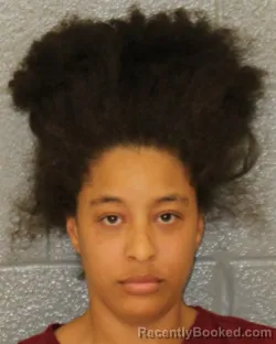 Mugshot of Keosha Monae Davis booked in Mecklenburg County, North Carolina on October 10, 2026