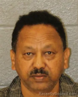 Mugshot of Fesseha Bekele Mulugeta booked in Mecklenburg County, North Carolina on October 10, 2026