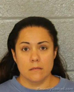 Mugshot of Karen M Garcia booked in Mecklenburg County, North Carolina on October 11, 2026