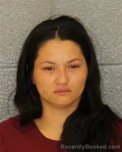 Mugshot of Keyra Yoselin Munoz-Morales booked in Mecklenburg County, North Carolina on October 12, 2026