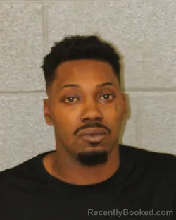 Mugshot of Jamon Alexander Jones booked in Mecklenburg County, North Carolina on October 12, 2026