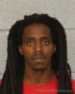Mugshot of Vernon Kevin Montgomery booked in Mecklenburg County, North Carolina on October 12, 2026