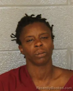 Mugshot of Shereta Marshay White booked in Mecklenburg County, North Carolina on October 13, 2026