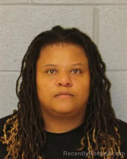 Mugshot of Dashonda Marie Thornton booked in Mecklenburg County, North Carolina on October 14, 2026