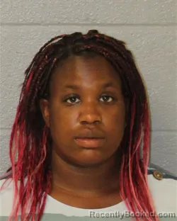Mugshot of Kiana Safon Bennett booked in Mecklenburg County, North Carolina on October 14, 2026